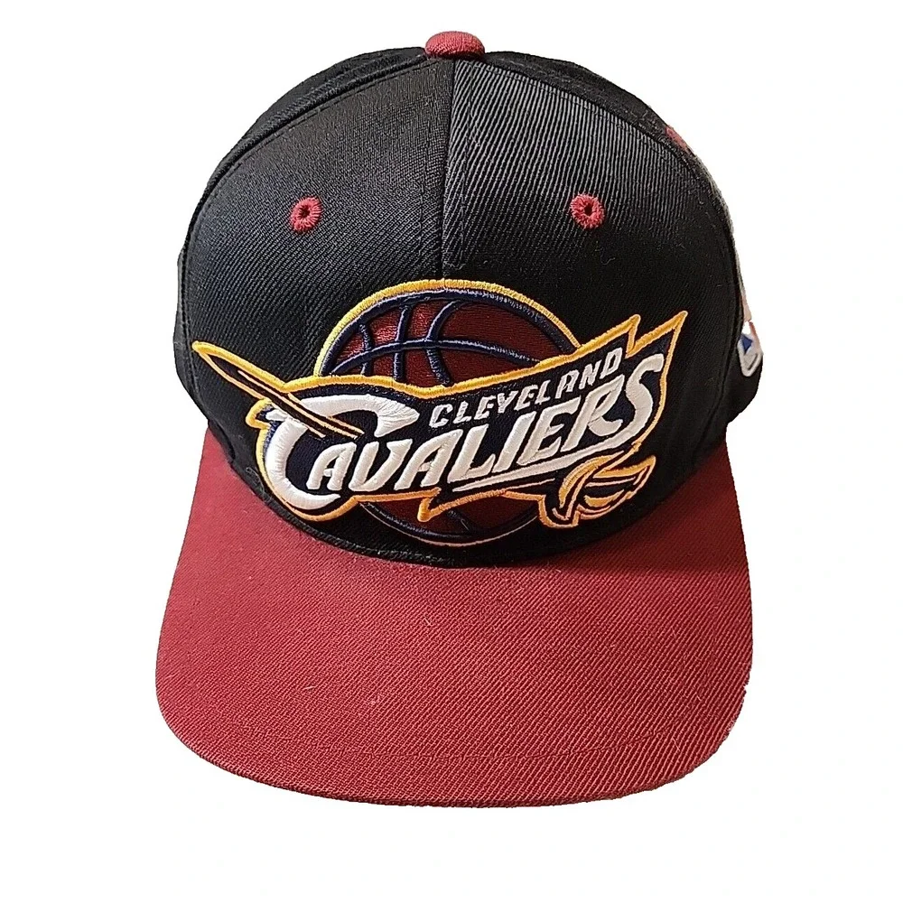 Cleveland Cavaliers Hat Baseball Cap NBA Fitted Mitchell & Ness Snapback Adjusts